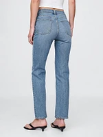 High Rise ’90s Straight Jeans