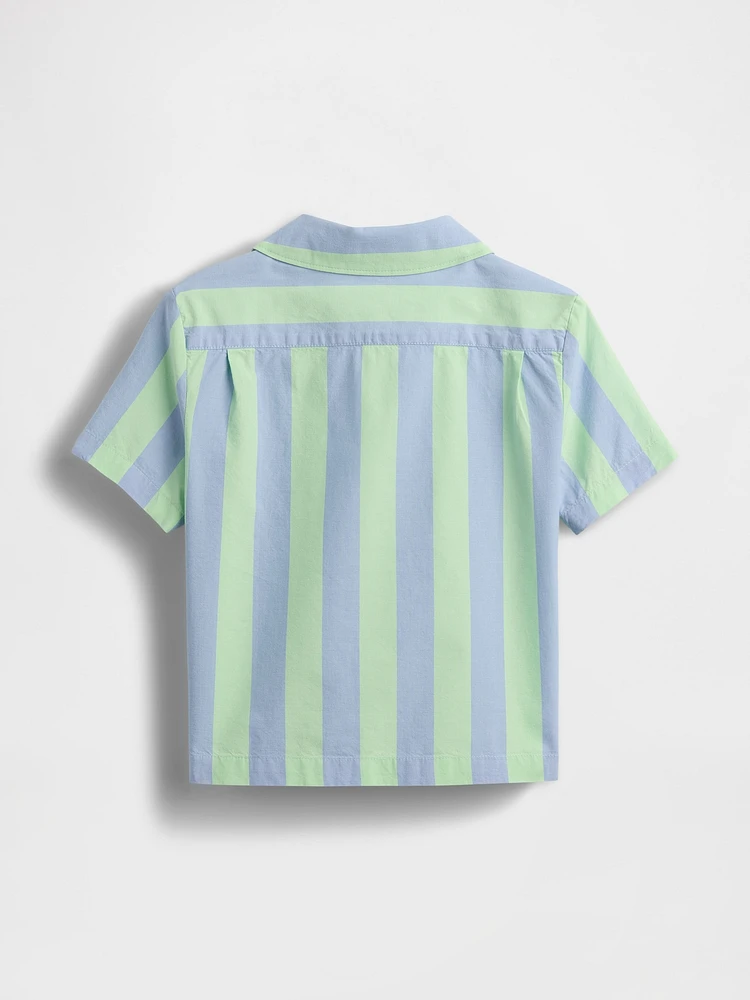 Baby & Toddler Organic Cotton Cabana Shirt