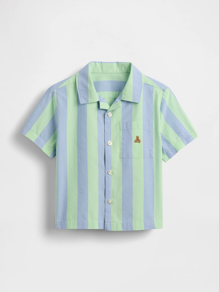 Baby & Toddler Organic Cotton Cabana Shirt
