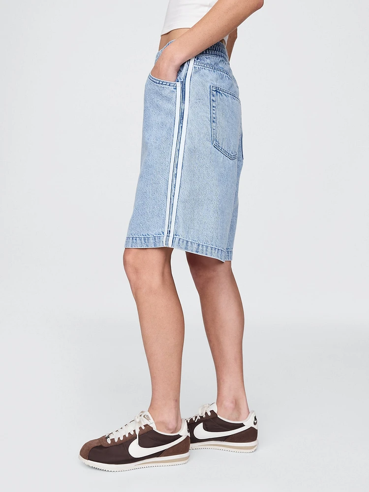 11" Mid Rise UltraSoft Easy Longline Denim Shorts