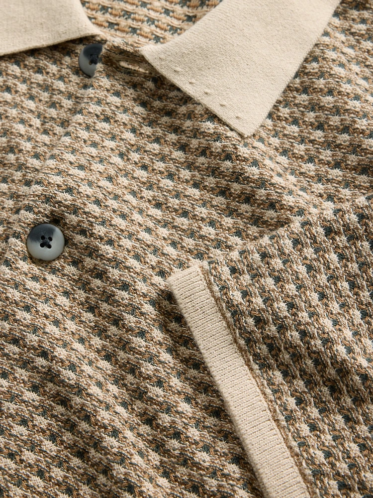 Crochet Sweater Shirt