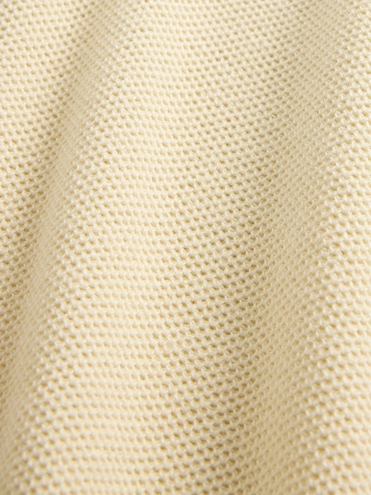 Kids Relaxed Sweater Polo Shirt