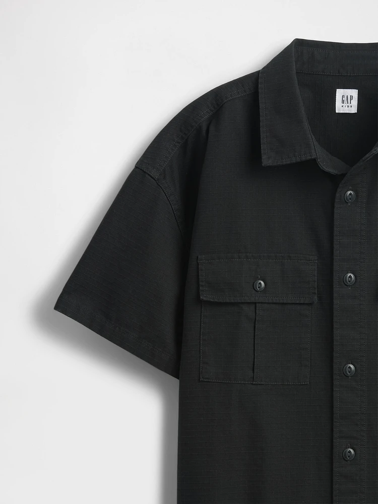 Kids Ripstop Utility Shirt