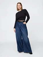 Mid Rise Extra Baggy Jeans