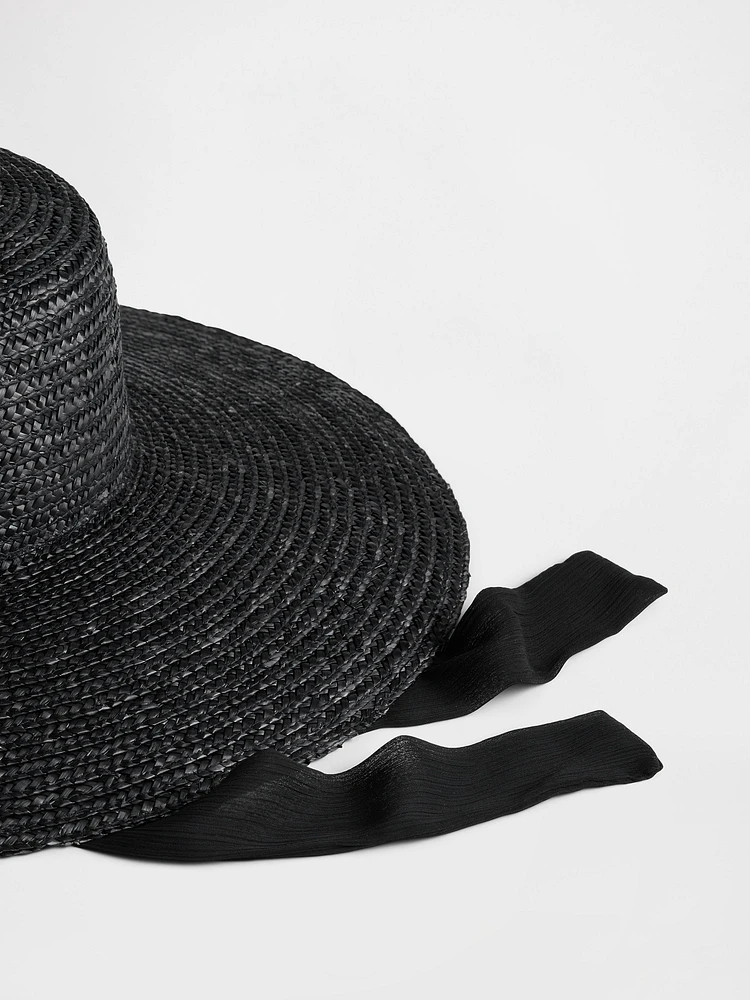Wide Brim Straw Hat