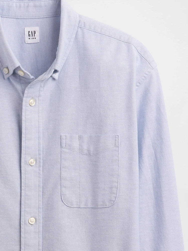 Kids Relaxed Oxford Shirt