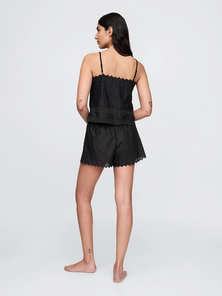 Lace-Trim PJ Cami Set