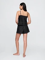 Lace-Trim PJ Cami Set