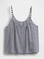 Linen-Blend Swing Cami