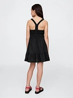Kids Racerback Crochet Tank Dress