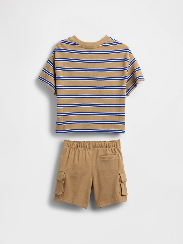 Baby & Toddler Mix & Match Cargo Short Set