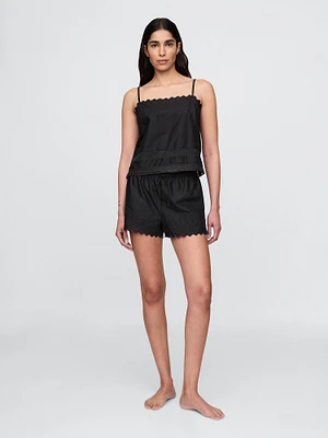 Lace-Trim PJ Cami Set