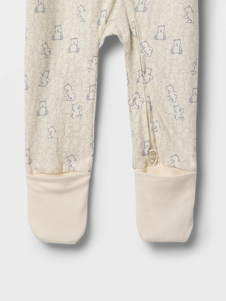 Baby Organic Cotton Convertible One-Piece