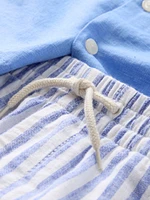 Baby & Toddler Linen-Cotton Cabana Set