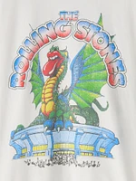 T-shirt à imprimé Rolling Stones