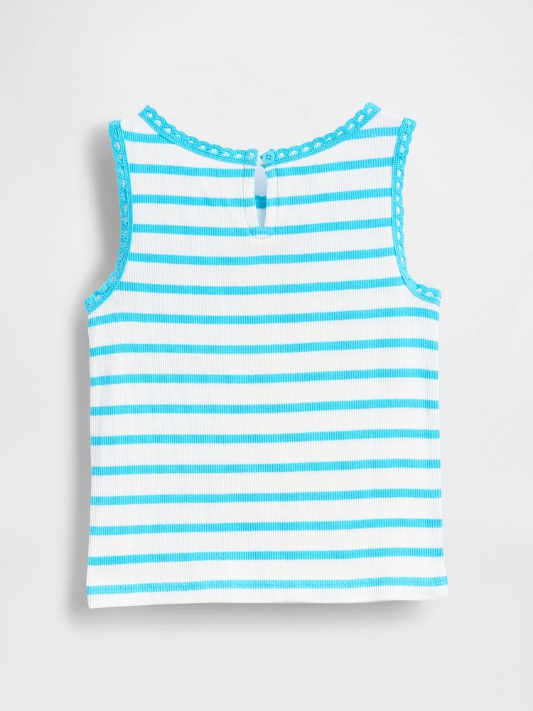 Baby & Toddler Rib Graphic Tank Top
