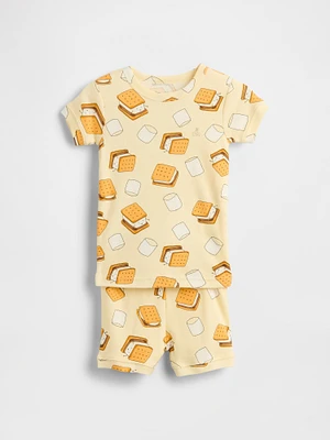 Pyjama en coton biologique brossé pour Bébé et Tout-petit