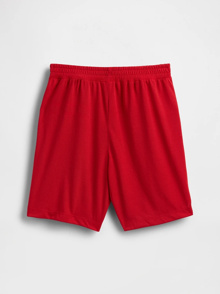 Kids Marvel Recycled Spider-Man PJ Shorts
