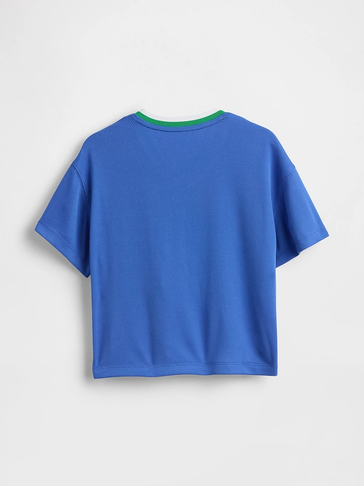 Gap × Baby & Toddler Recycled Mesh Jersey T-Shirt