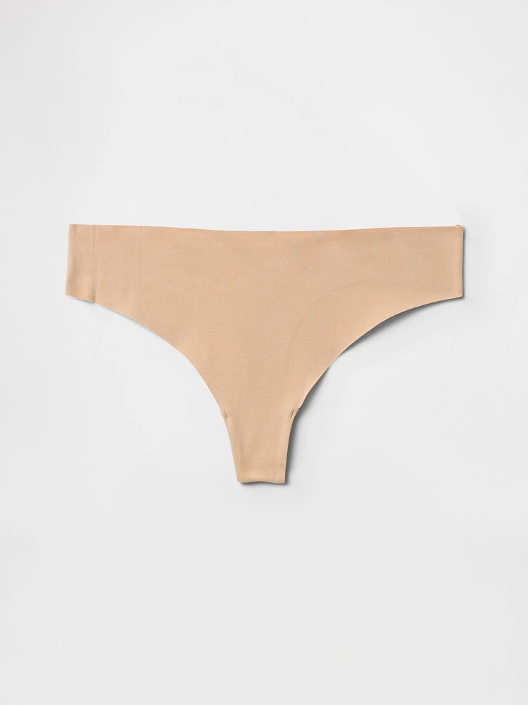 Organic Stretch Cotton No-Show Thong