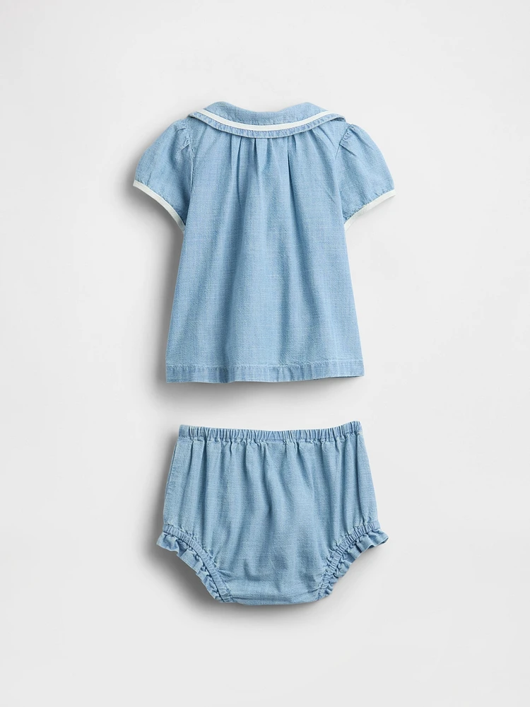 Baby Denim Outfit Set