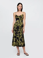Floral V-Neck Maxi Dress