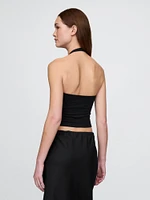 CloseKnit Cropped Halter Top