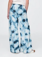 Kids UltraSoft Denim Tie-Dye Easy Baggy Pants