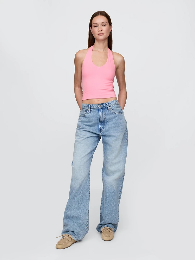 CloseKnit Halter Crop Top