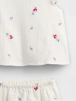 Baby Crinkle Gauze Outfit Set