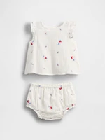 Baby Crinkle Gauze Outfit Set