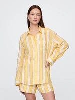 100% Linen Oversized Shirt