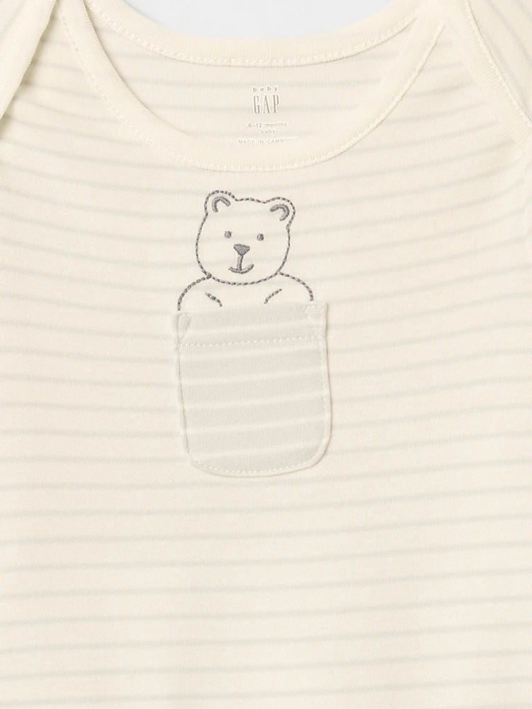 Baby First Favorites Supima® Footed One-Piece