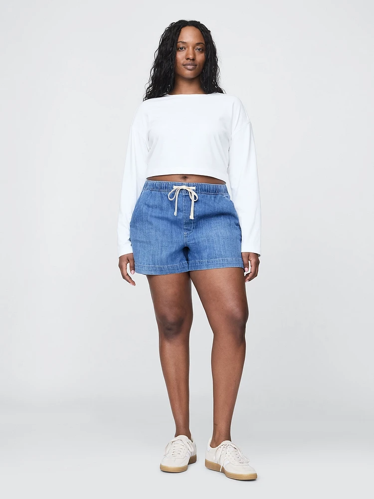 Easy Denim Shorts