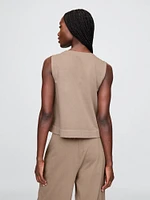 Heavyweight Organic Cotton Shell Tank Top
