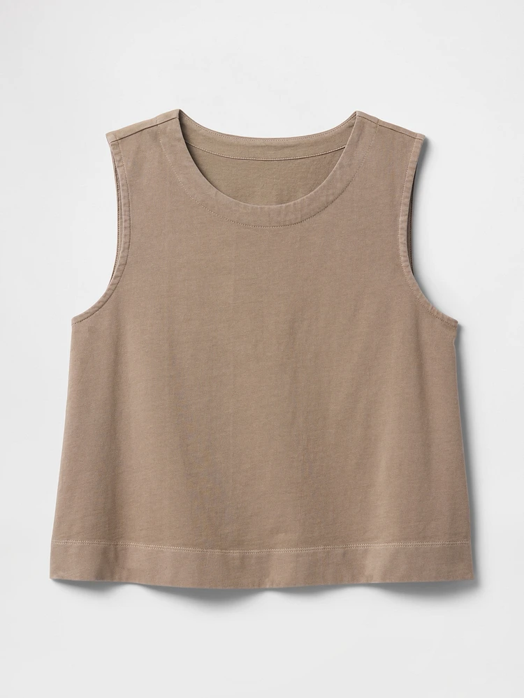 Heavyweight Organic Cotton Shell Tank Top