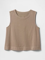 Heavyweight Organic Cotton Shell Tank Top