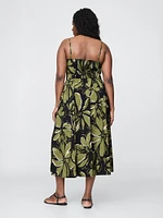 Floral V-Neck Maxi Dress
