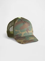 Kids Camo Trucker Hat
