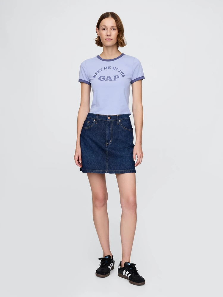 Cotton Jersey Logo Baby T-Shirt