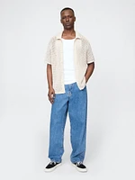 Mesh Sweater Shirt