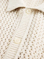 Mesh Sweater Shirt