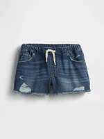 Kids Low Rise UltraSoft Stride Easy Denim Shorts