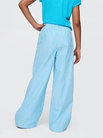 Kids Poplin Baggy Pants