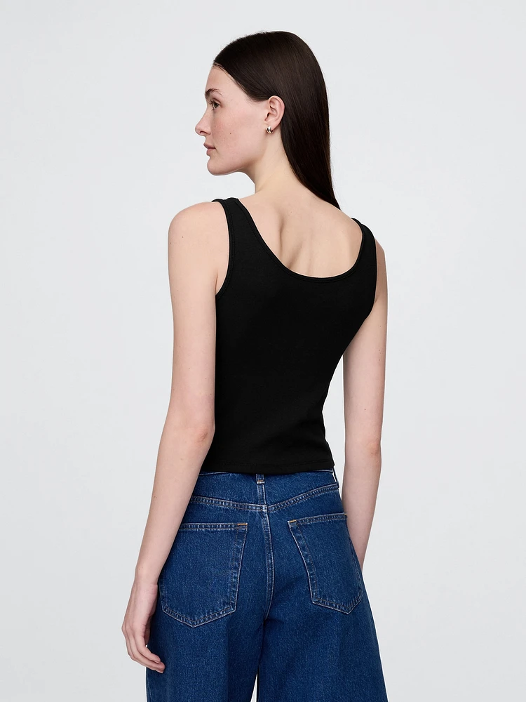 Modern Cropped Tank Top