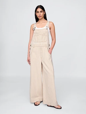 Denim Baggy Overalls