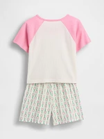 Gap × Kids Recycled PJ Short Set