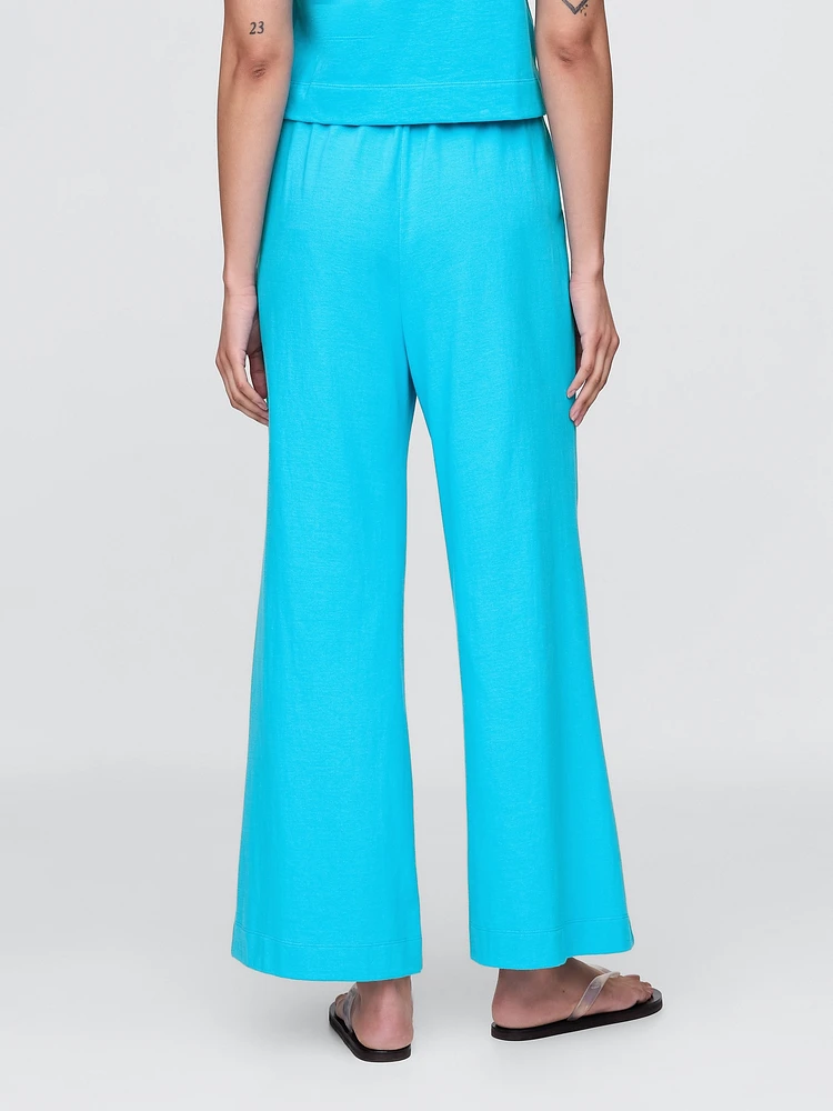 Heavyweight Organic Cotton Wide-Leg Pants