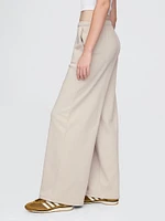 VintageSoft Baggy Wide-Leg Sweatpants