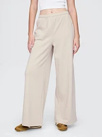 VintageSoft Baggy Wide-Leg Sweatpants
